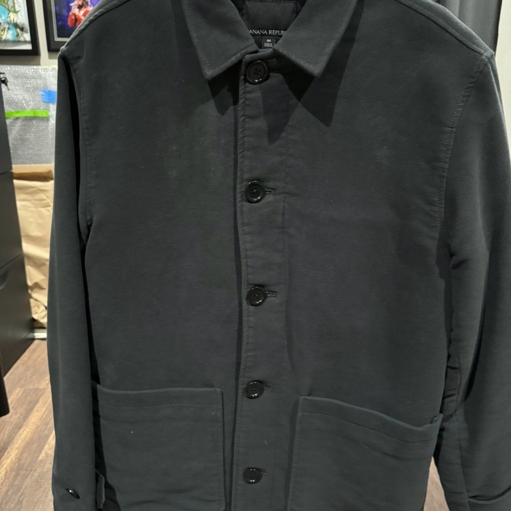 Banana Republic Suede Emmetex Jacket